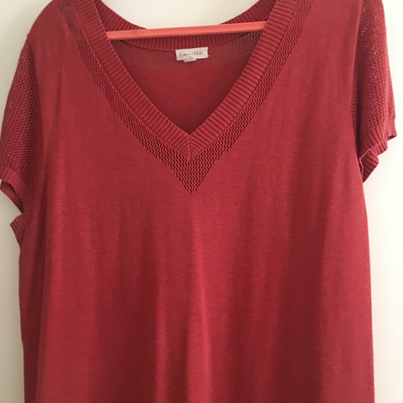 Garnet Hill light weight knit Sweater Dress - Picture 2 of 3